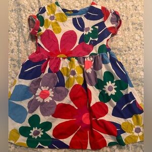 Mini Boden Colorful Floral Kids Dress size 4/5